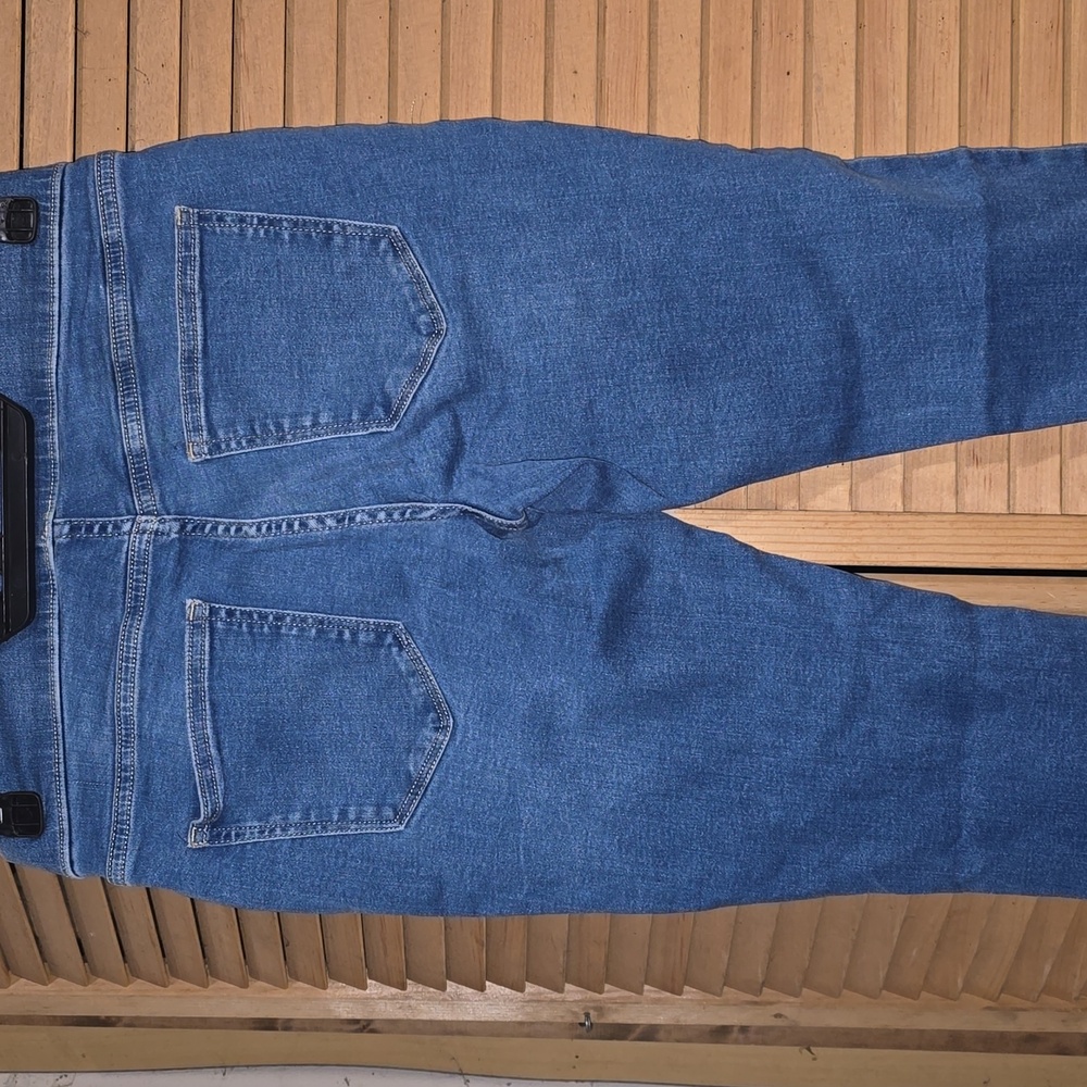 St. John's Bay Classic Blue Women's Jeggings Size 8 Petite - Picture 3 of 3